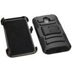 Holster Dual Motorola Moto G 3ra Gen  Black w/kickstand (17004494) by www.tiendakimerex.com